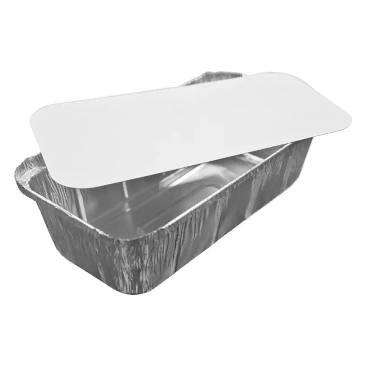 Bild 1 von Alu Schalen mit Deckel 3 Stück rechteckig