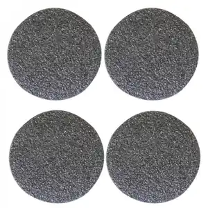 Antirutsch Punkte selbstklebend 4 Stück Ø 7 cm in Schwarz