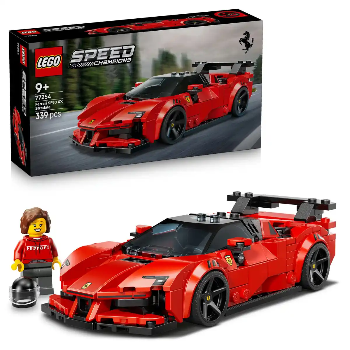 Bild 1 von LEGO 77254 Speed Champions Ferrari SF90 XX Stradale Sportwagen, Bauset, 1 Stk