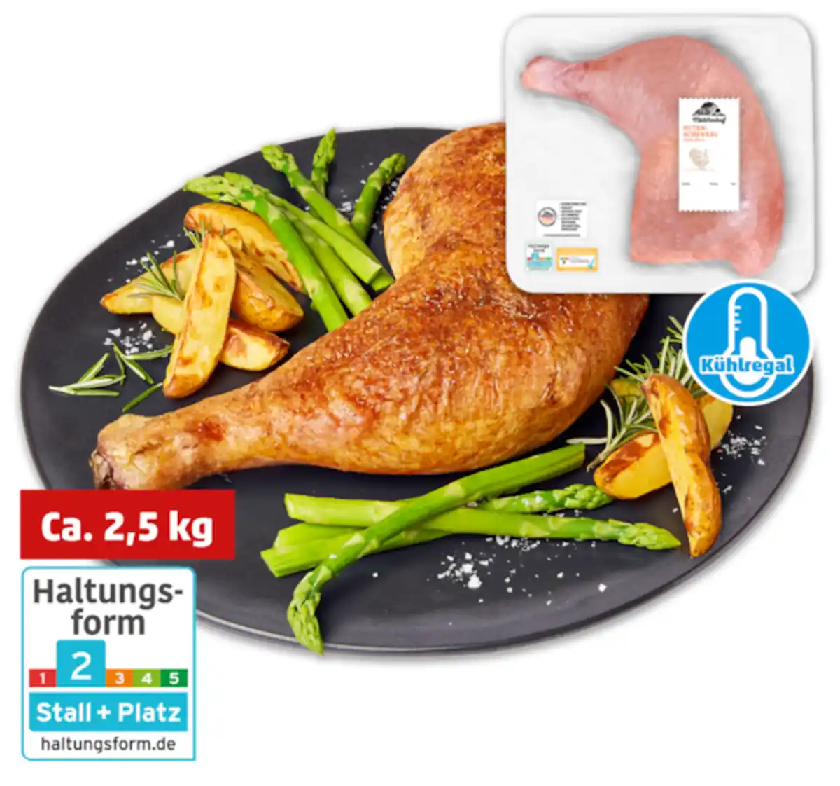 Bild 1 von MÜHLENHOF Frischer Puten-Schenkel*