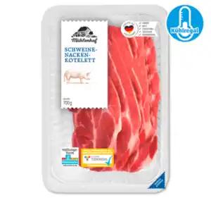 MÜHLENHOF Frisches Schweine-Nackenkotelett