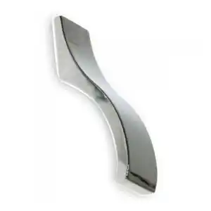Möbelknopf 7,3cm verchromt Möbeltürgriff Schubladengriff Möbelgriffe