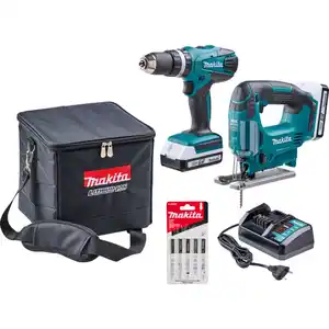 Makita Set Akku-Schlagbohrschrauber und -Stichsäge - DK18113X1