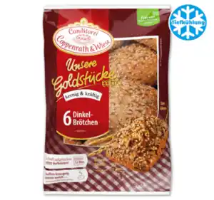 COPPENRATH & WIESE Unsere Goldstücke 6 Dinkel-Brötchen