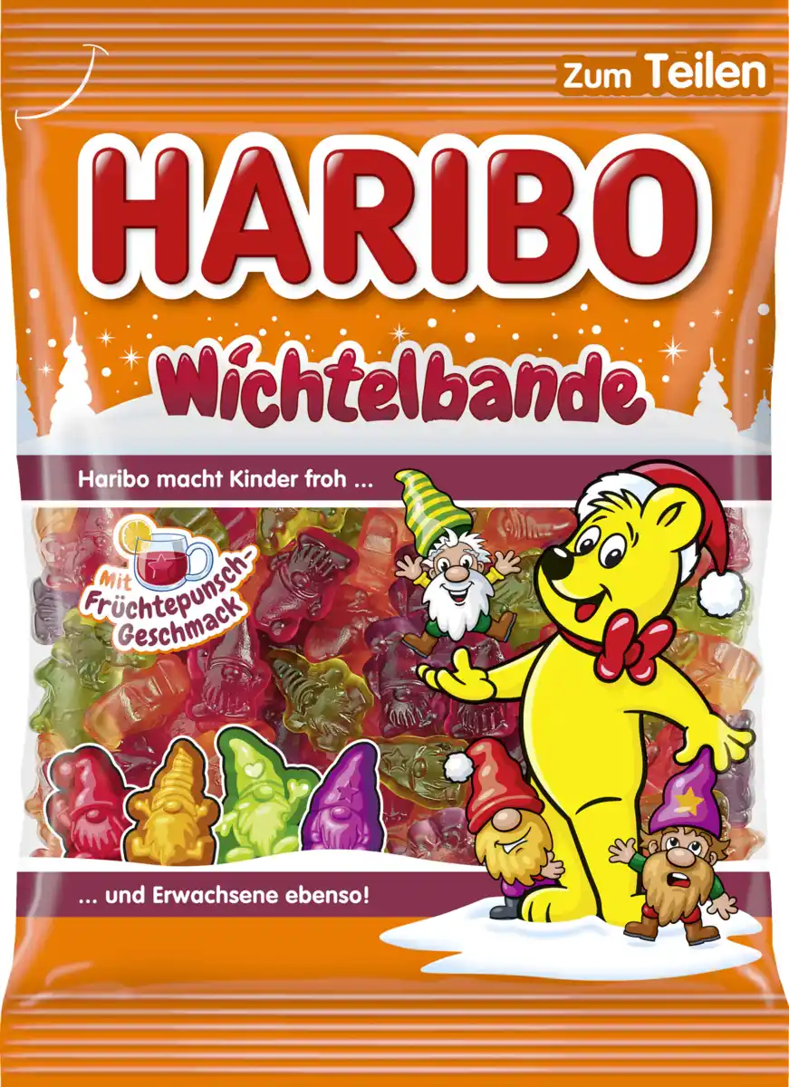Bild 1 von Haribo Fruchtgummi Wichtelbande, 200 g