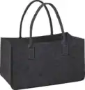 Bild 2 von IDEENWELT Filztasche dunkelgrau