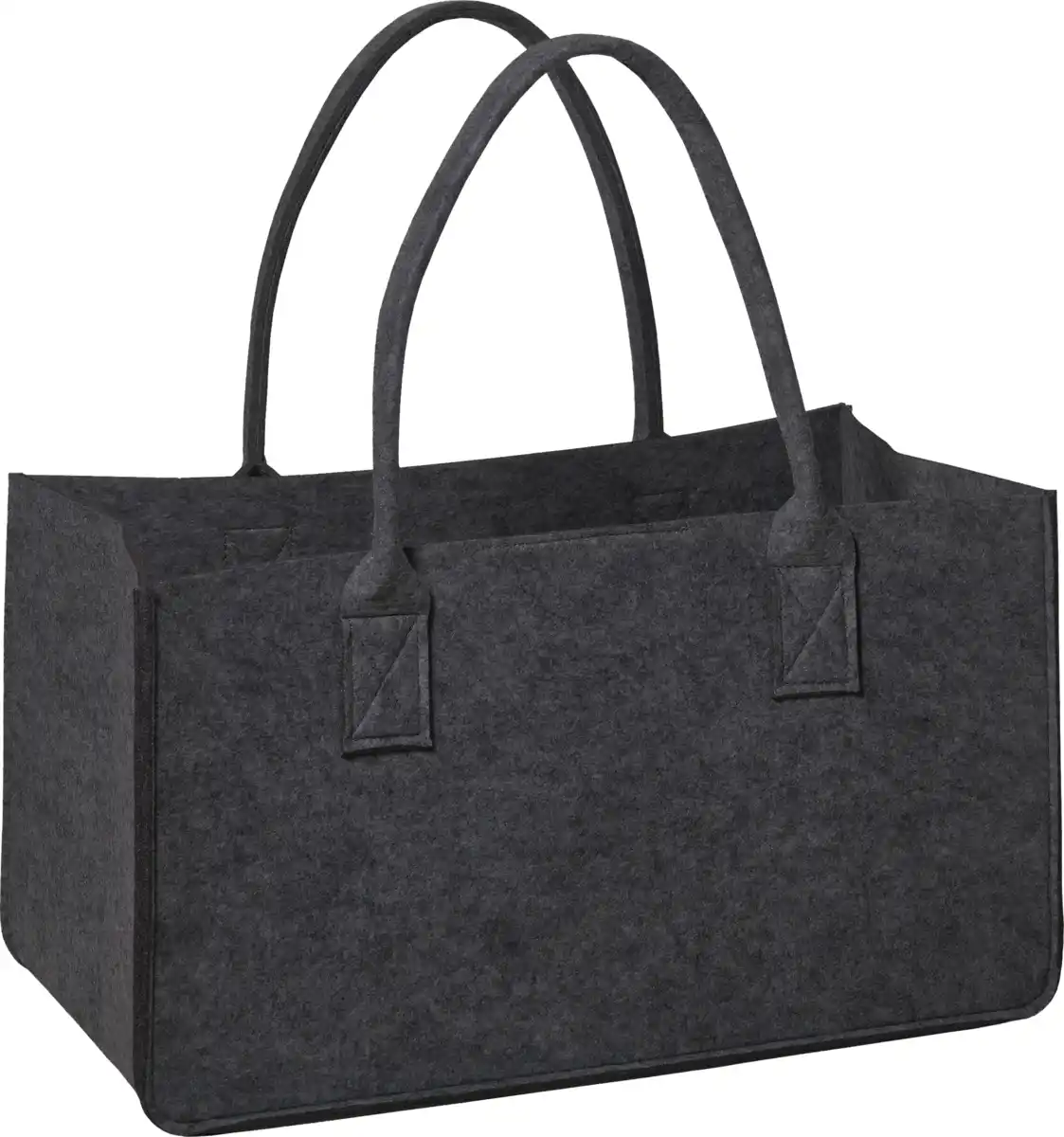 Bild 2 von IDEENWELT Filztasche dunkelgrau