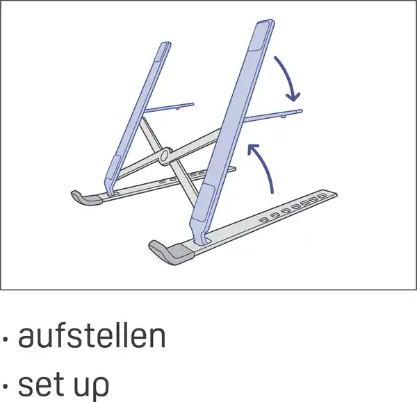 Bild 4 von IDEENWELT Klappbarer Laptophalter