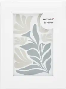 IDEENWELT HOLZRAHMEN CLASSIC 10X15 WEISS