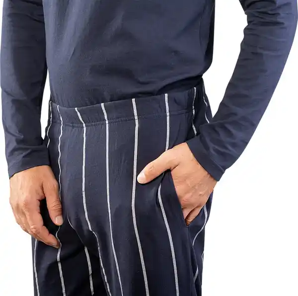 Bild 2 von IDEENWELT Pyjama dunkelblau Gr. L