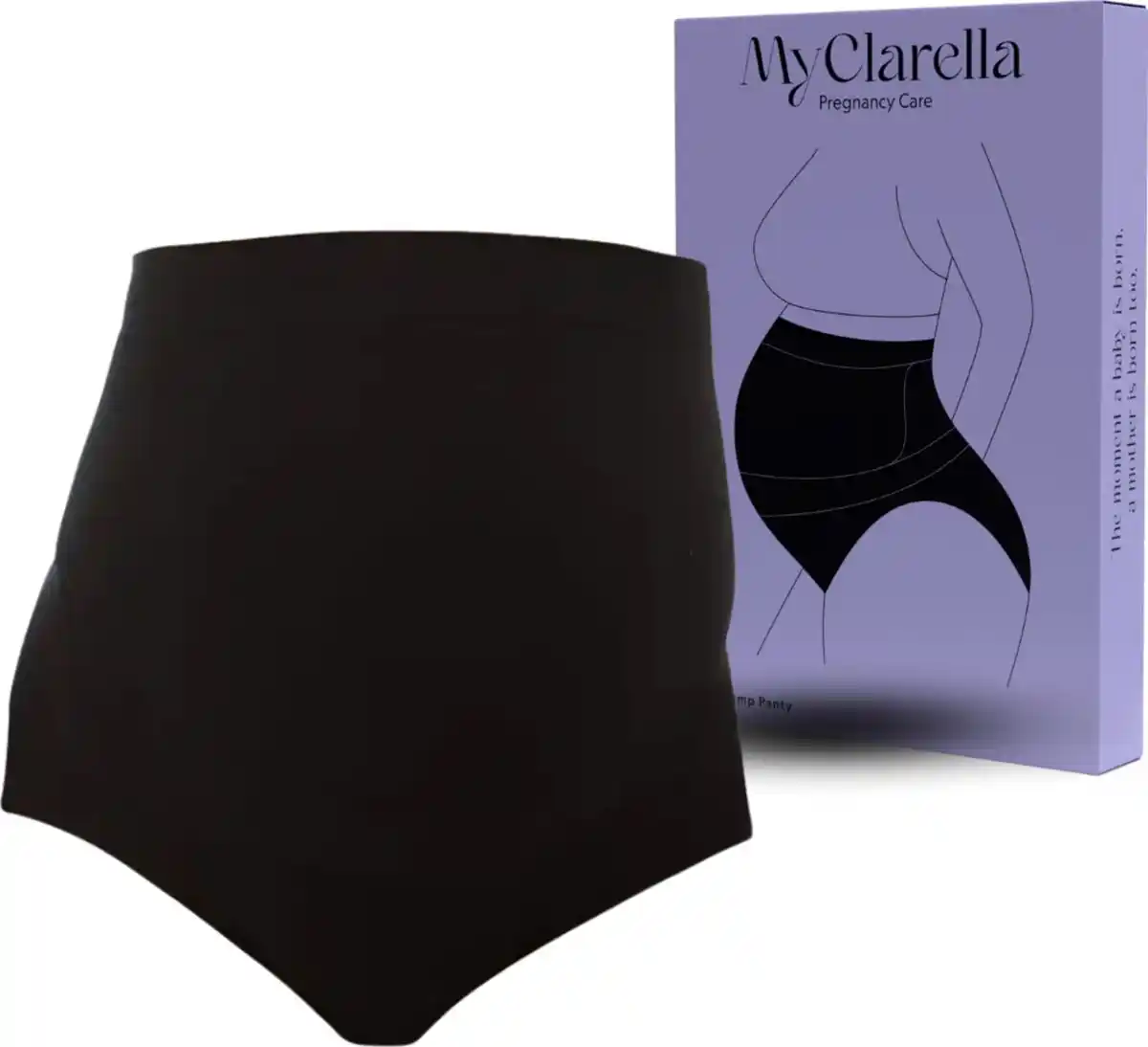Bild 1 von MyClarella Schwangerschaftsunterwäsche The Bump Panty Gr. M, schwarz