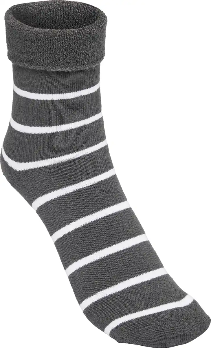 Bild 1 von IDEENWELT Kuschelsocken 2er Set beere/grau Gr. 39/42