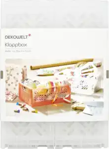 DEKOWELT KLAPPBOX M MIT GLITZER
