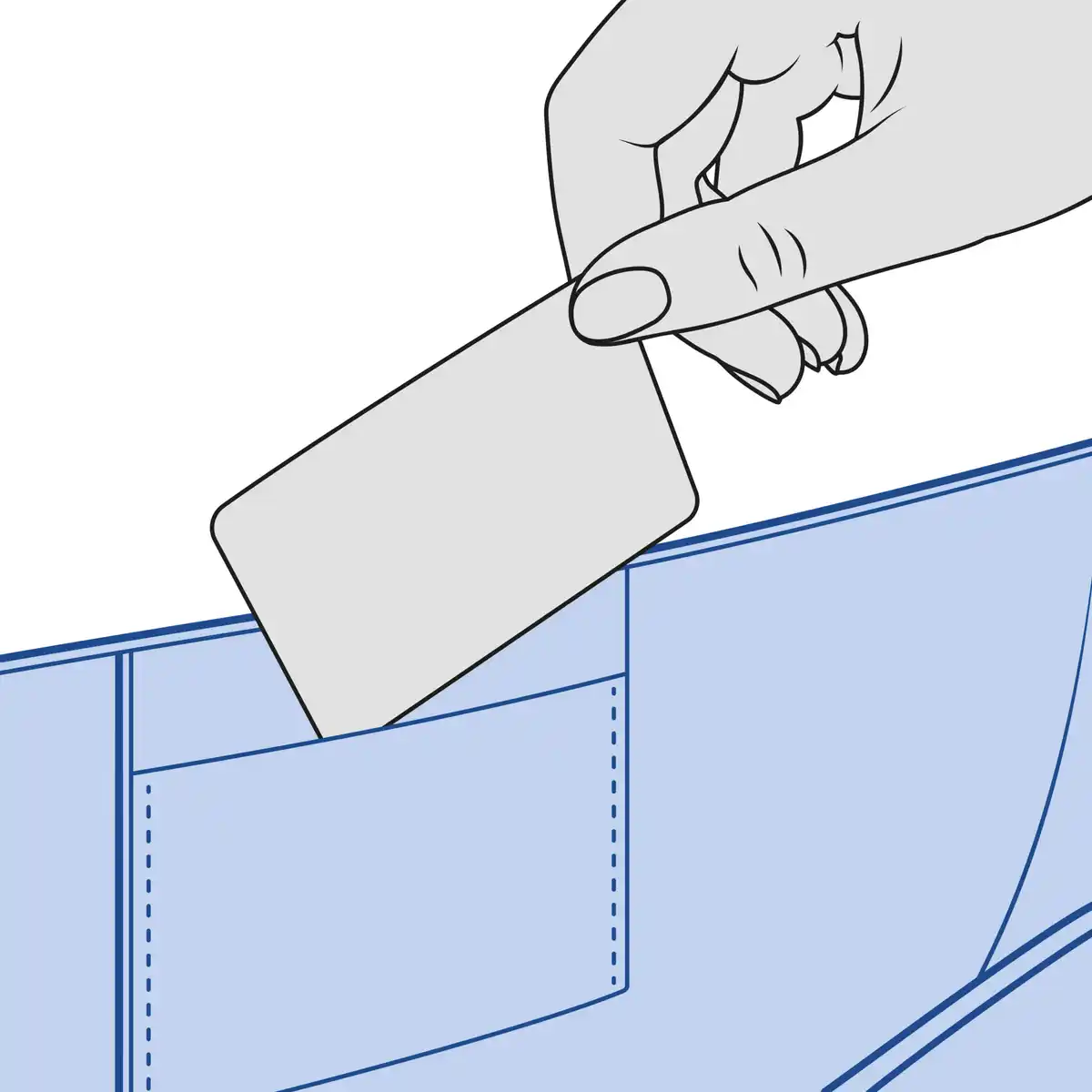 Bild 3 von IDEENWELT Filztasche dunkelgrau