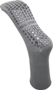 IDEENWELT Yoga-Kurzschaftsocken grau Gr. 35/38