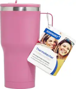 IDEENWELT Thermobecher 900ml Pink