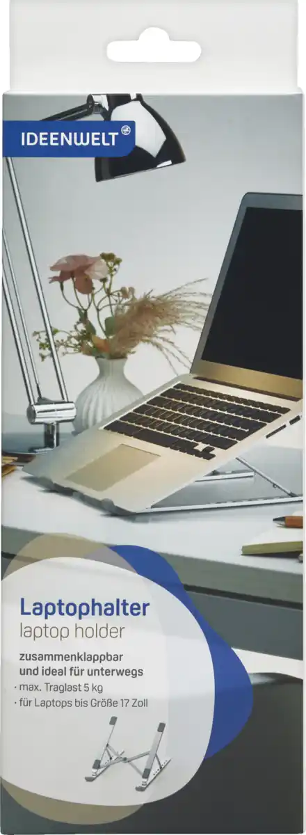 Bild 1 von IDEENWELT Klappbarer Laptophalter