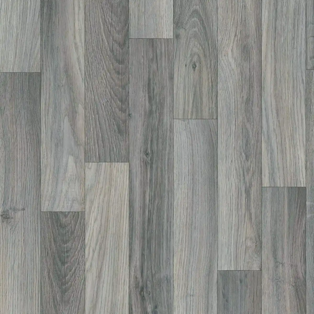 Bild 1 von Bodenbelag Vinyl Trail Holzoptik, grau, 4 m breit