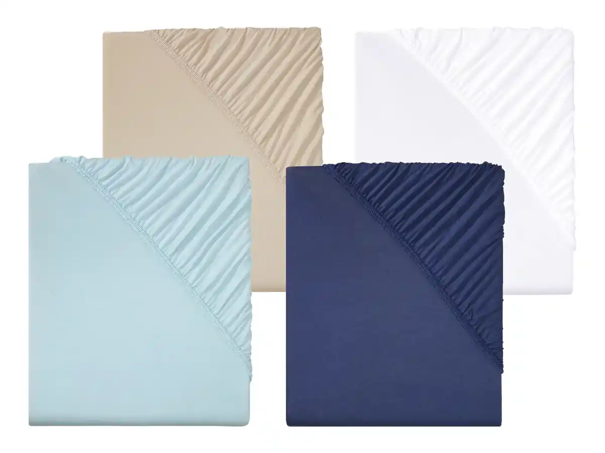 Bild 1 von Livarno Home Jersey-Spannbettlaken