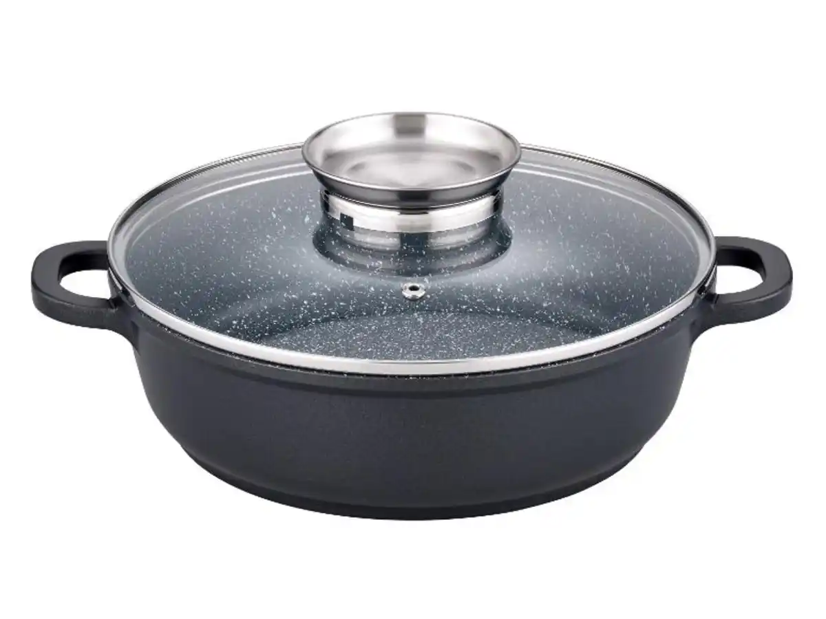 Bild 1 von GSW Servierpfanne Gourmet GRANIT mit Aromadeckel