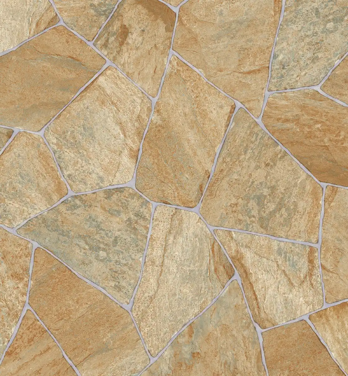 Bild 1 von Bodenbelag Vinyl 2 m Bruchsteinoptik beige