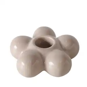 Boltze Kerzenleuchter 'Pilar' Ø 8 x 3 cm 2 Farben sortiert