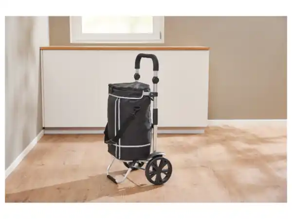 Bild 3 von SILVERCREST® Einkaufstrolley, mit höhenverstellbarem Soft-Touch-Griff