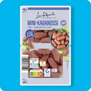 LANDBECK Mini-Kabanossi, Verschiedene Sorten