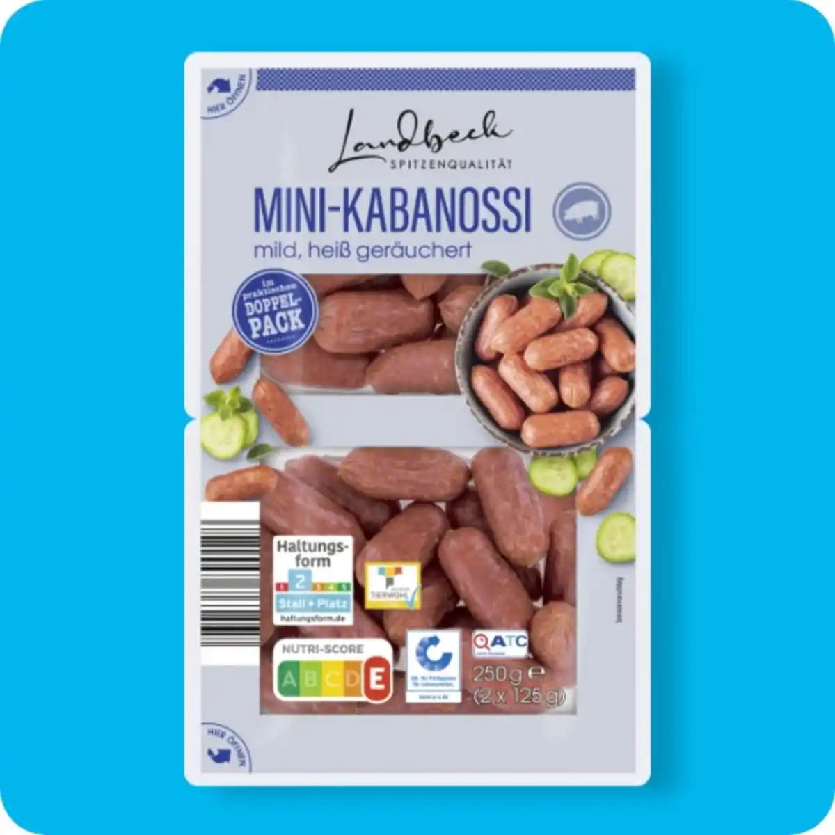 Bild 1 von LANDBECK Mini-Kabanossi, Verschiedene Sorten