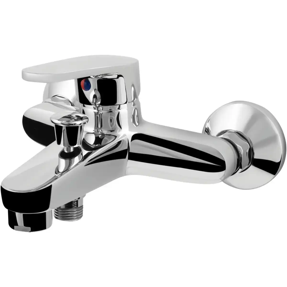 Bild 1 von WELLWATER Armatur »Pisa BA-EHM«, BxHxT: 17,5 x 23,2 x 14,5 cm, verchromt