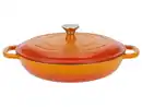 Bild 4 von SILVERCREST® Gusseisenservierpfanne ⌀ 30cm / 3,7 Liter (Orange)