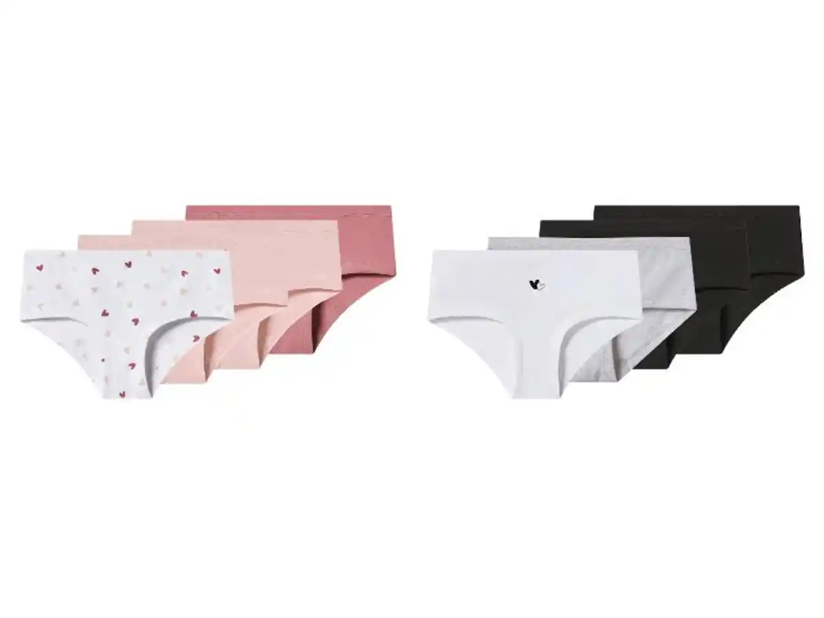 Bild 1 von esmara® Mädchen Hipster, 4 Stück