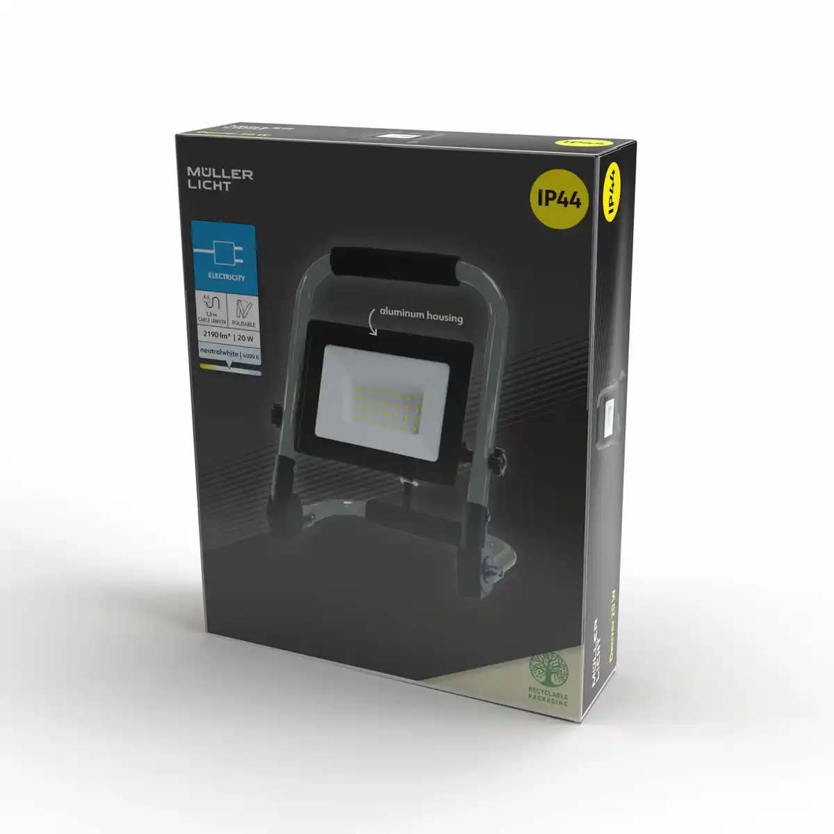 Bild 2 von MÜLLER LICHT LED-Strahler, 20 W, 4000 K