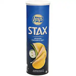 Lays Stax Kartoffelchips mit Geschmacksrichtung Sour Cream u...
