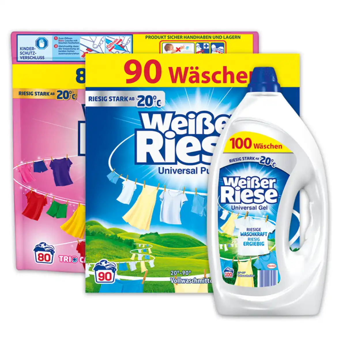 Bild 1 von Weißer Riese Waschmittel