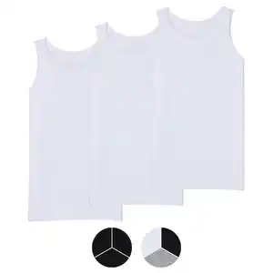 UP2FASHION BASICS Herren Basic Tanktop 3er-Set