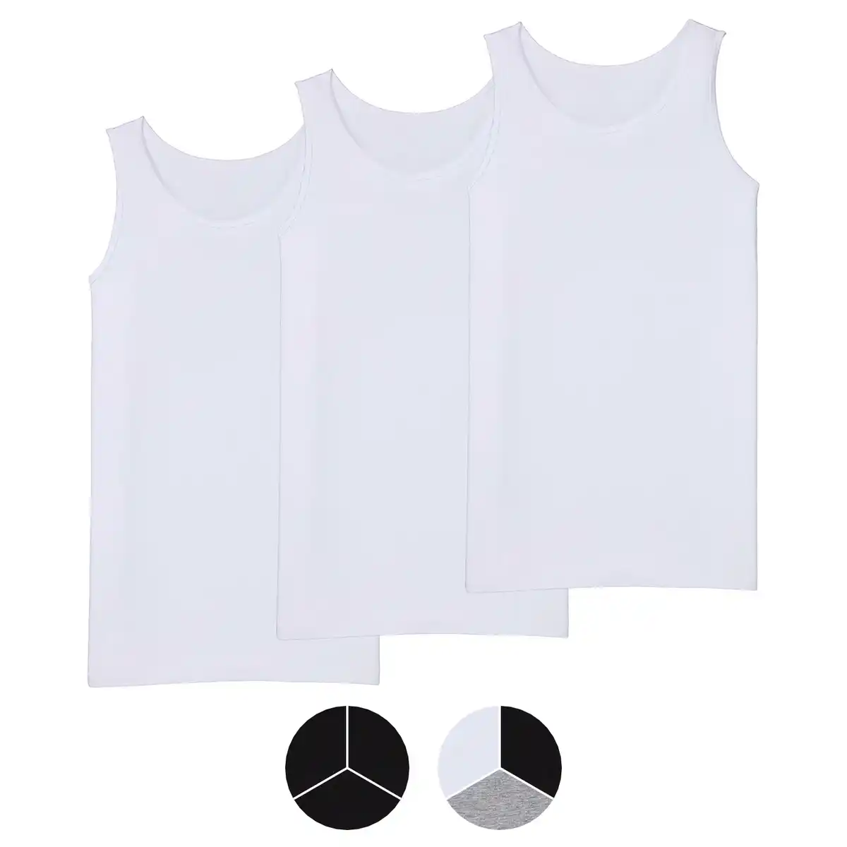 Bild 1 von UP2FASHION BASICS Herren Basic Tanktop 3er-Set
