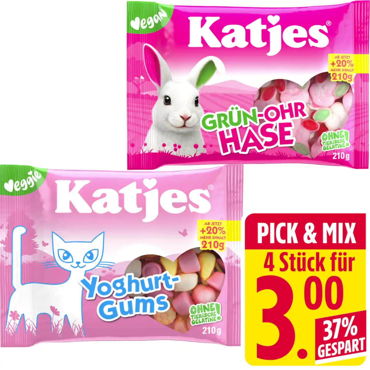 Bild 1 von Katjes Fruchtgummi oder Lakritz