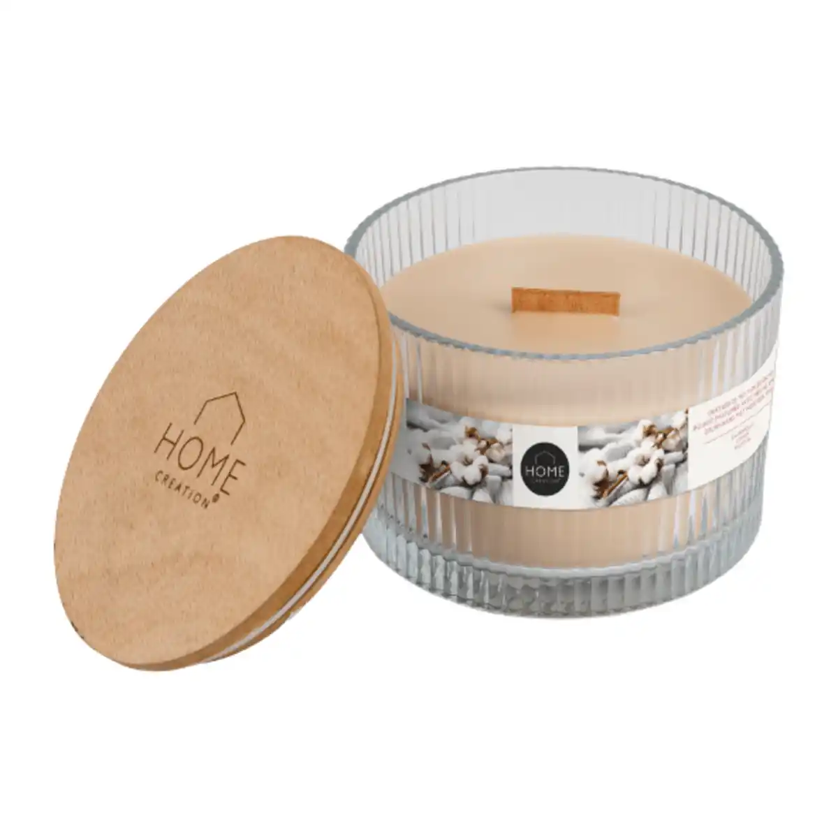 Bild 3 von Holzdocht-Duftkerze