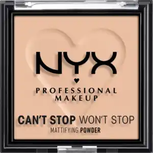 NYX PROFESSIONAL MAKEUP Puder Can't Stop Won't Stop Mattifying Medium 03, 6 g