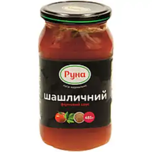 Würzsoße für Schaschlik, sterilisiert