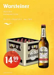 Warsteiner Alkoholfrei und weitere Sorten