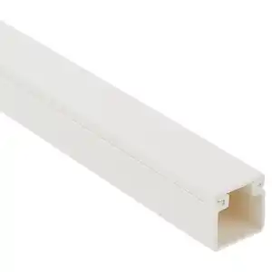 Kabelkanal 'Tehalit' weiß 2000 x 15 x 15 mm
