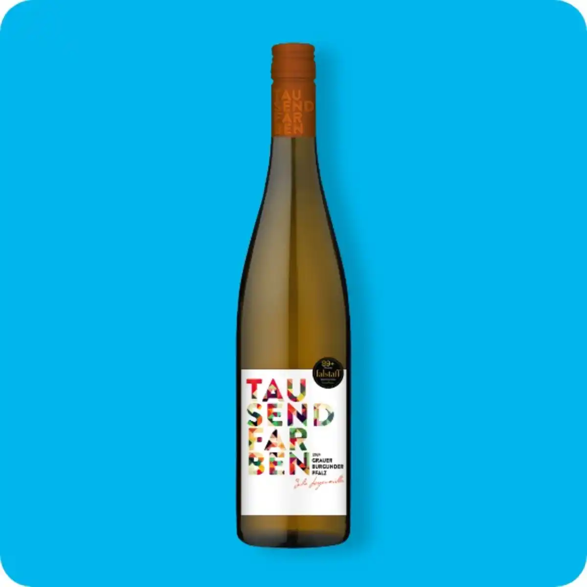 Bild 1 von   2024 TAUSENDFARBEN Grauer Burgunder QbA, Pfalz