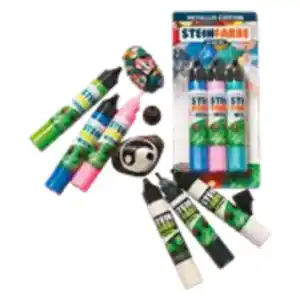 3er-Pack Steinfarben