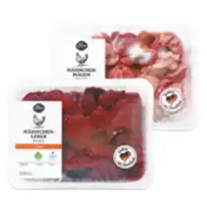 Meine Fleischerei frische Hähnchenleber oder Hähnchenmägen