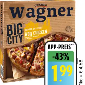 Original Wagner Big City Pizza, Die Backfrische Pizza oder Piccolinis