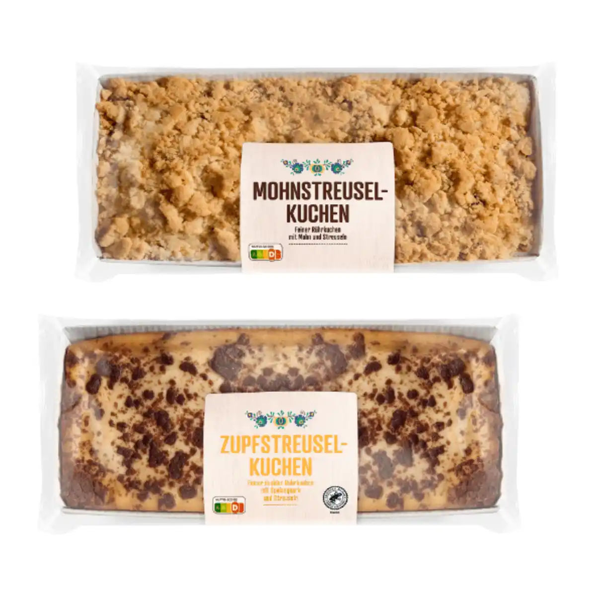 Bild 1 von OSTEUROPA Zupfstreusel- / Mohnstreuselkuchen 400g