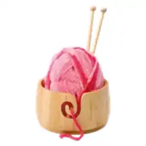 Garnschale aus Bambus