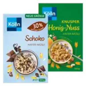 Kölln Hafer Müsli oder Porridge Schoko